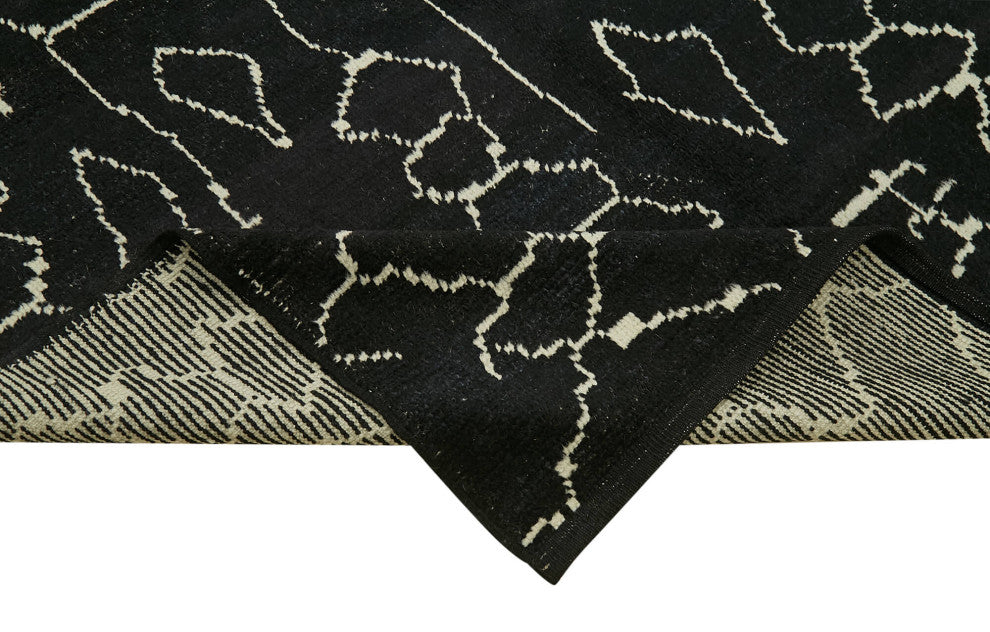 Rug N Carpet - Handmade Unique 6' 5'' x 9' 9'' Moroccan Area Rug