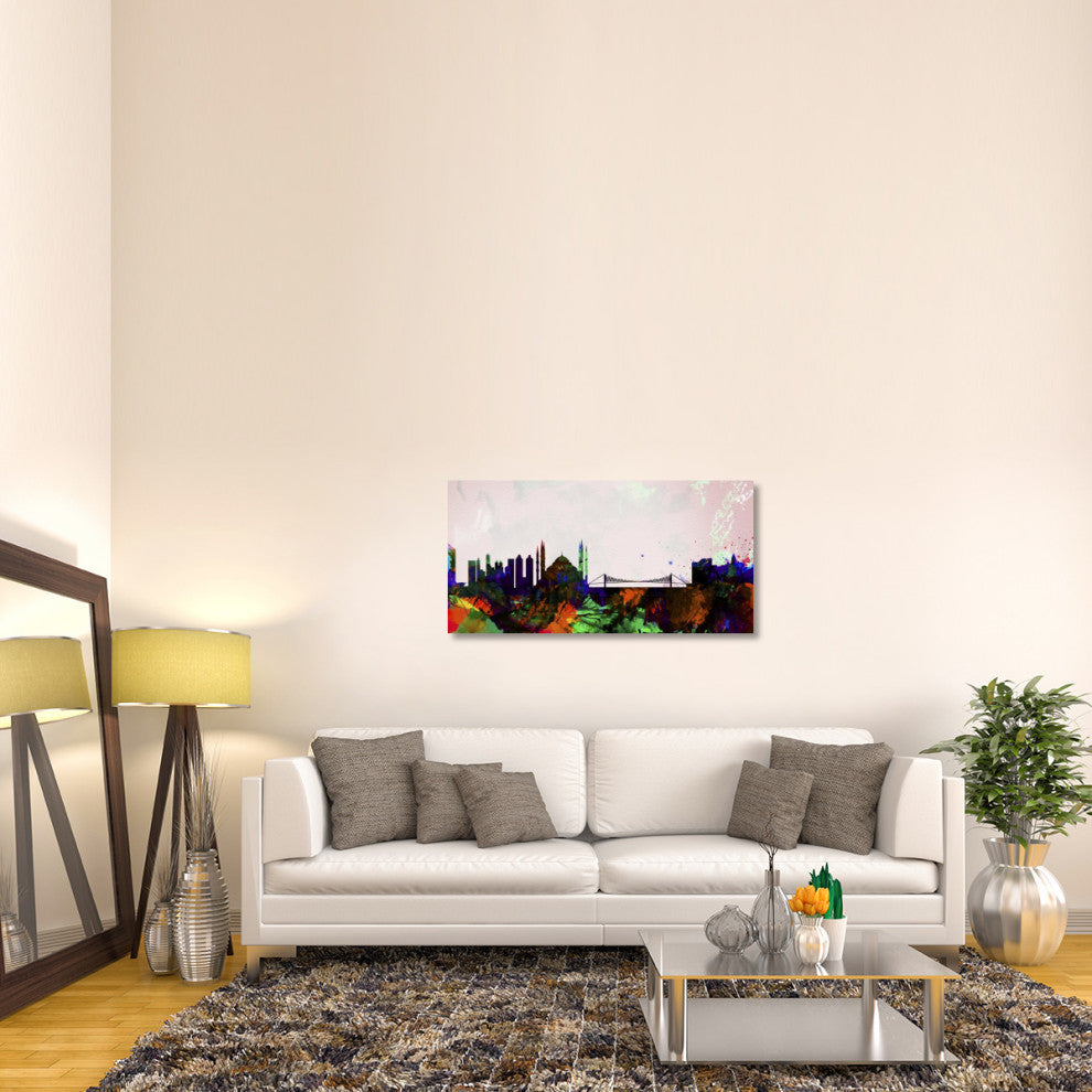 "Istanbul City Skyline" Fine Art Print