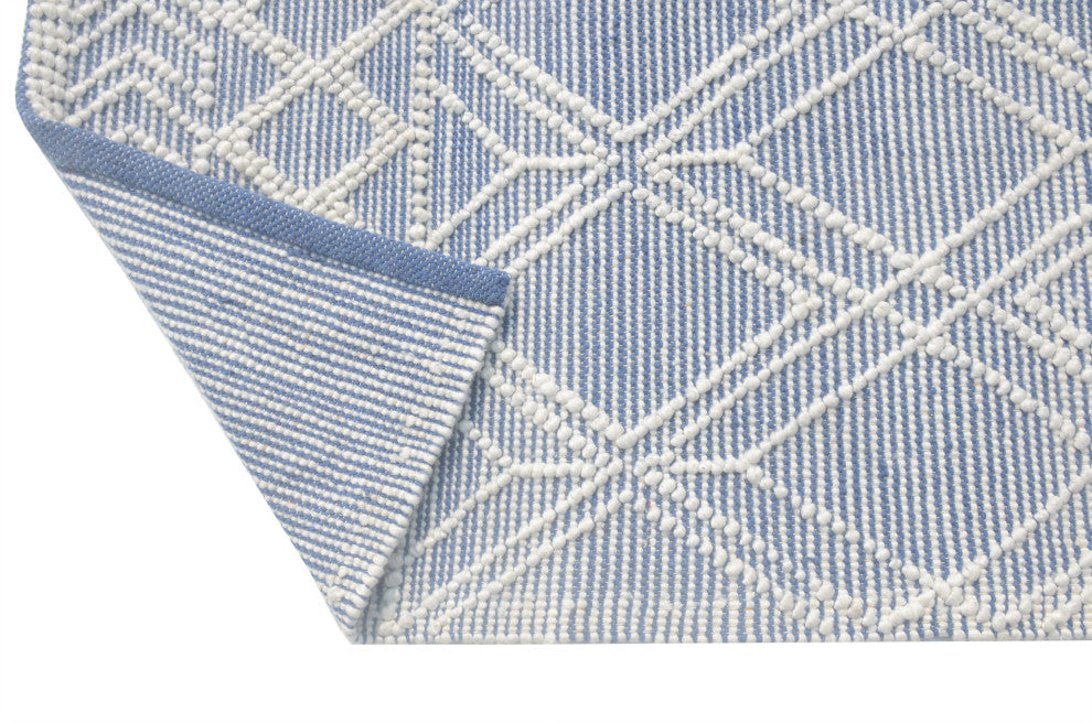 Chloe Geo Area Rug, Blue, 9' X 13'