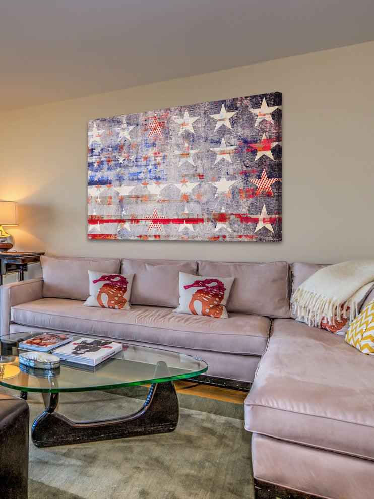 "Vintage Glory" Print on Canvas, 18"x12"