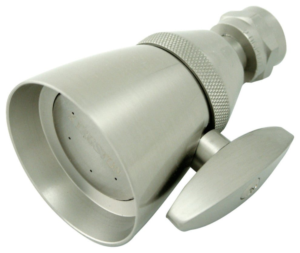 Kingston Brass 2-1/4" O.D. Adjustable Shower Head, Brushed Nickel