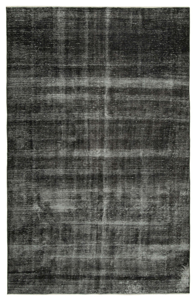 Rug N Carpet - Hand-knotted Anatolian 5' 9" x 9' 1" Vintage Overdyed Area Rug