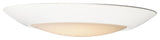 Maxim 57641WT Diverse 8"W LED Flush Mount Bowl Ceiling Fixture - - White