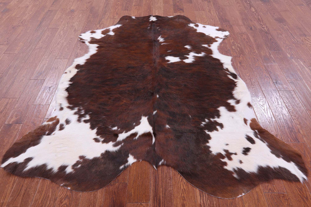 Natural Cowhide Rug 7' 0" X 6' 1" C1719