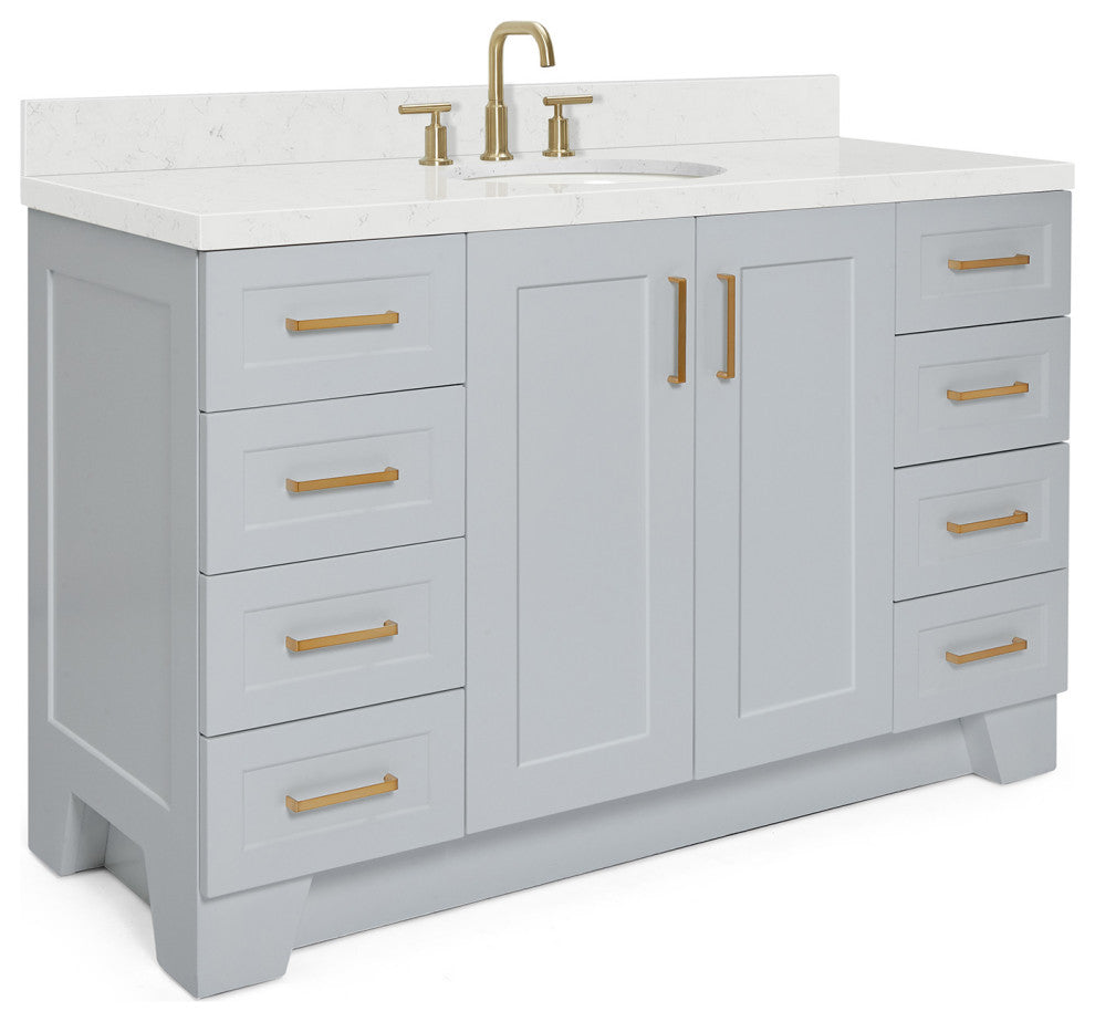 Ariel Taylor 54" Single Oval Sink Bathroom Vanity