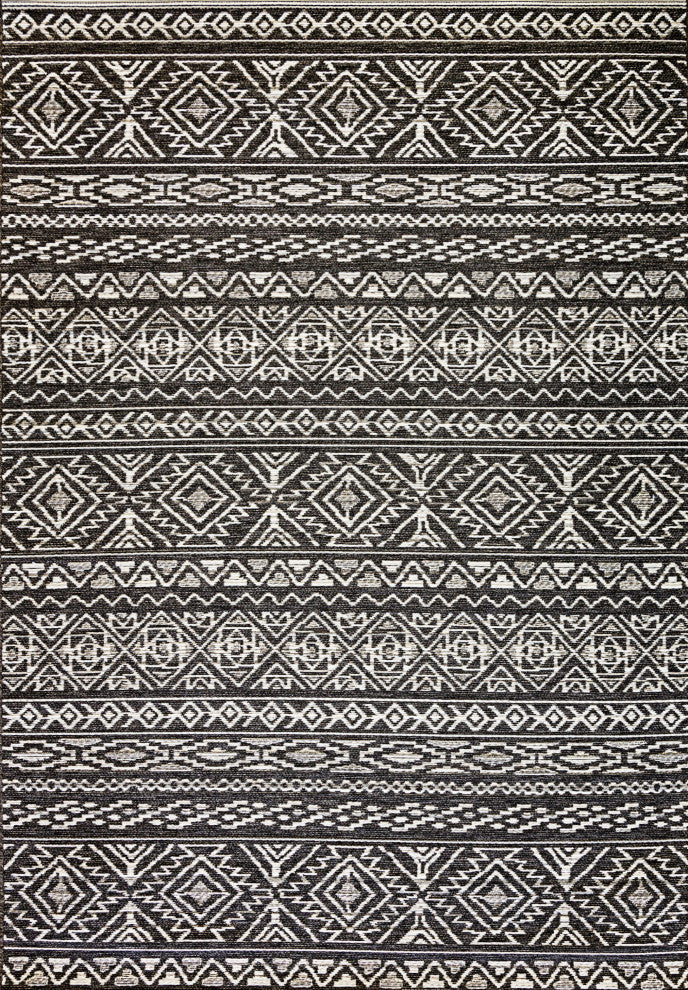 Brighton 8359-3034 Area Rug, Gray, 6'7"x9'6"