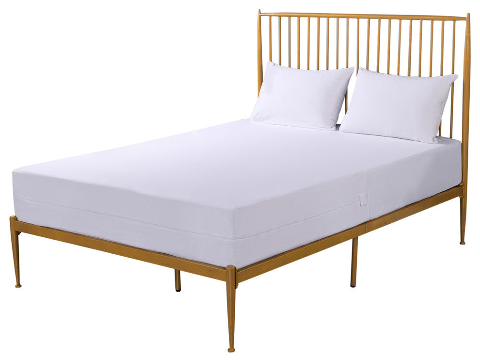 Permalux 2-Piece Waterproof Basic Bed Protor Set, Twin XL