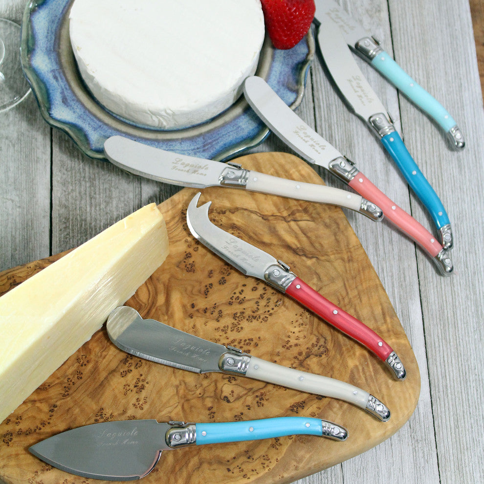 7 Piece Laguiole Cheese Knife And Spreader Set