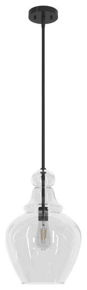 Hunter Maple Park Noble Bronze 1 Light Pendant Ceiling Light