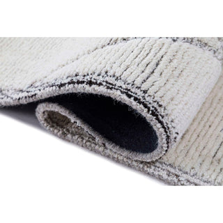 Meher Diamond Area Rug, Charcoal, 2'6"x8'