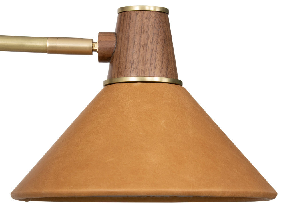 Cullen Chandelier-Natural Walnut