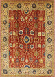 Ahgly Company Indoor Rectangle Mid-Century Modern Area Rugs, 2' x 4'