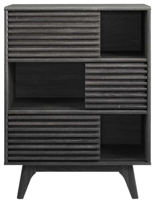 White background render showing front view of cabinet
