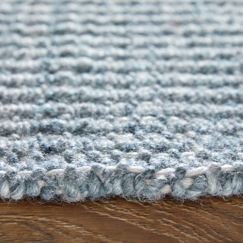 Limerick T8022 Modern/Casual Area Rug, Blue/Gray, 8'x10'