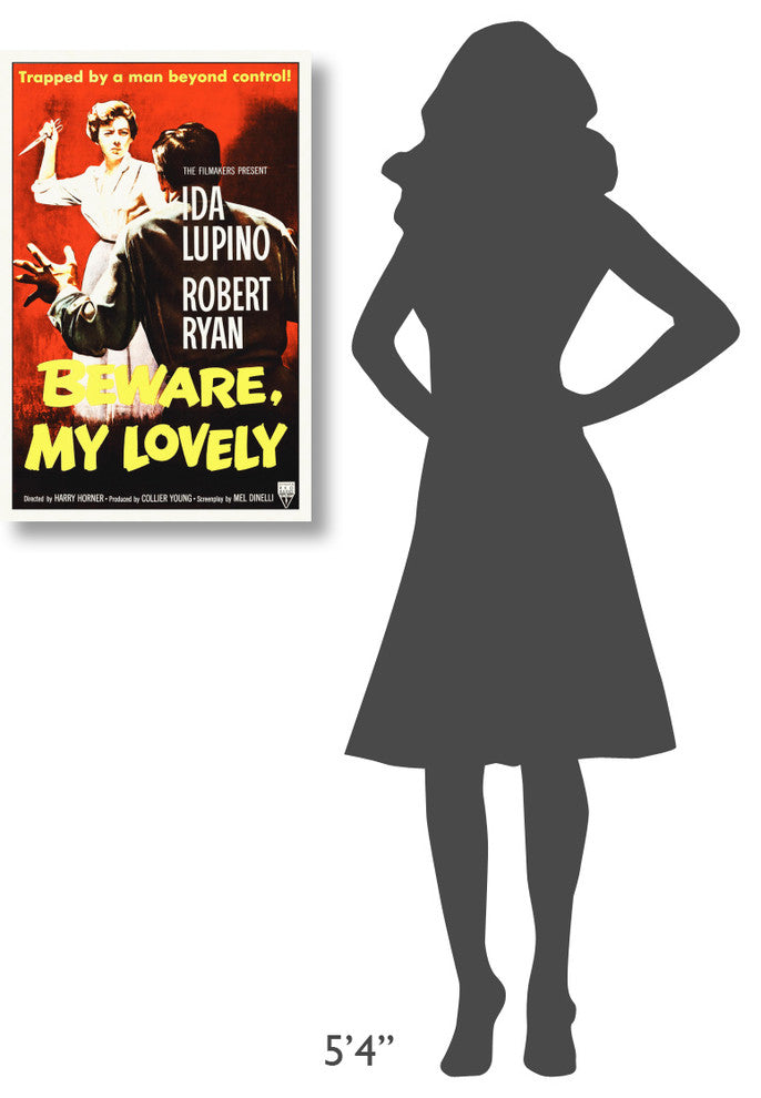 "Beware My Lovely" Stretched Canvas Giclee by Hollywood Photo Archive, 20x30"