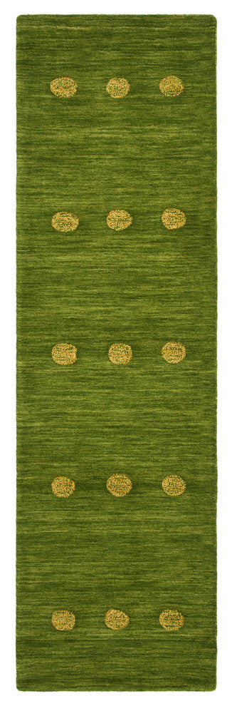 Safavieh Himalaya Collection HIM590 Rug, Green, 2'3" X 8'