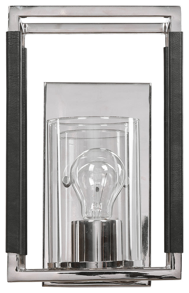 Uttermost Newburgh 1 Light Nickel Sconce