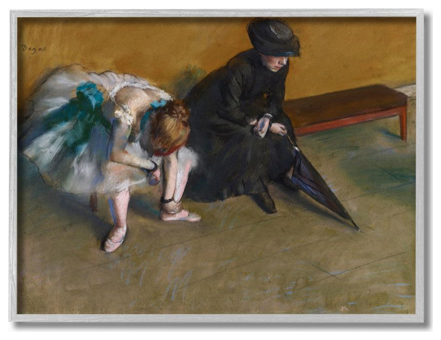 Ballet Break Classic Degas Painting, 11"x14"