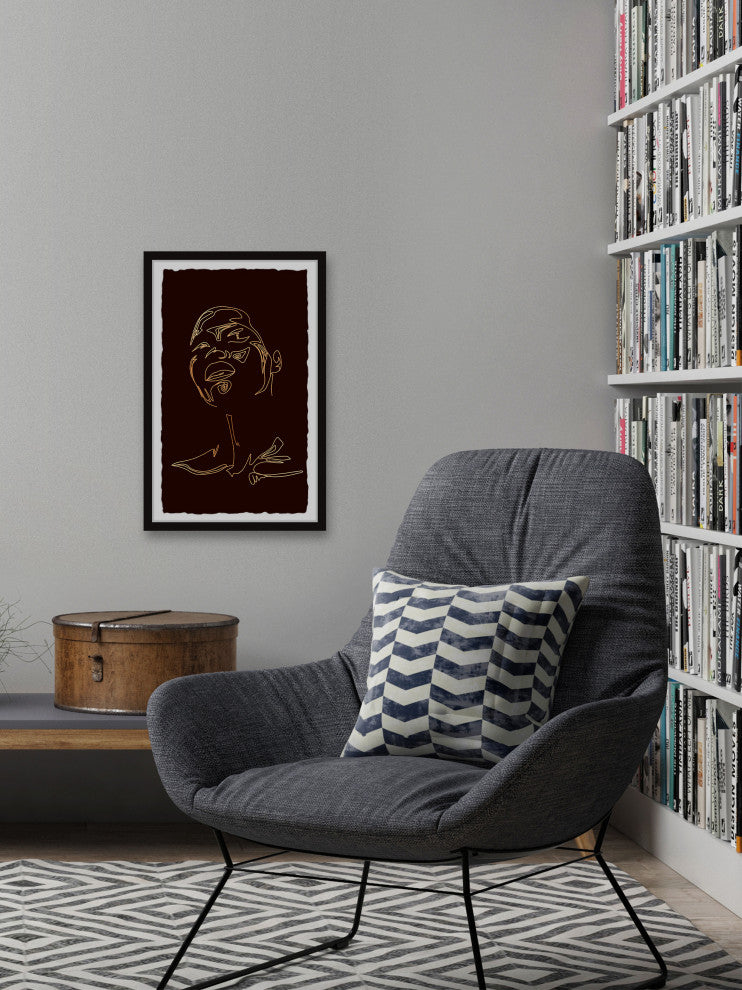 "No Other Woman" Framed Painting Print, 8x12