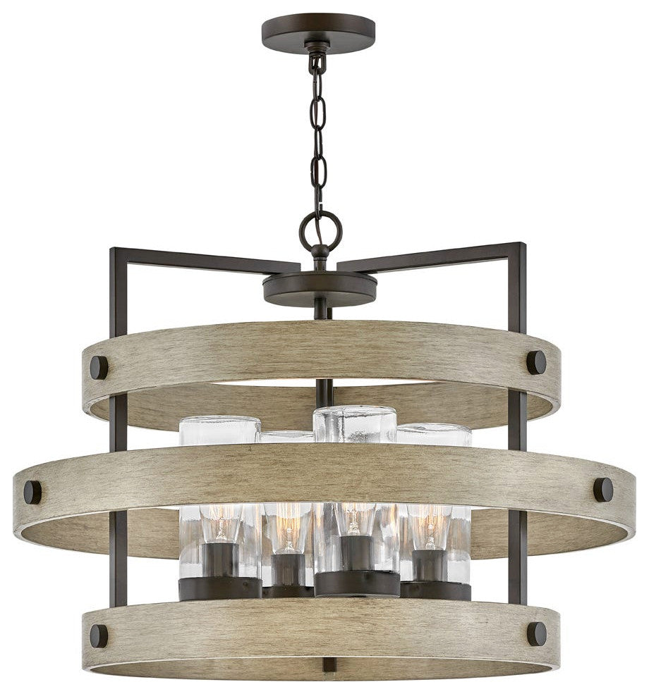 Hinkley Riverwood Medium Single Tier, Warm Bronze