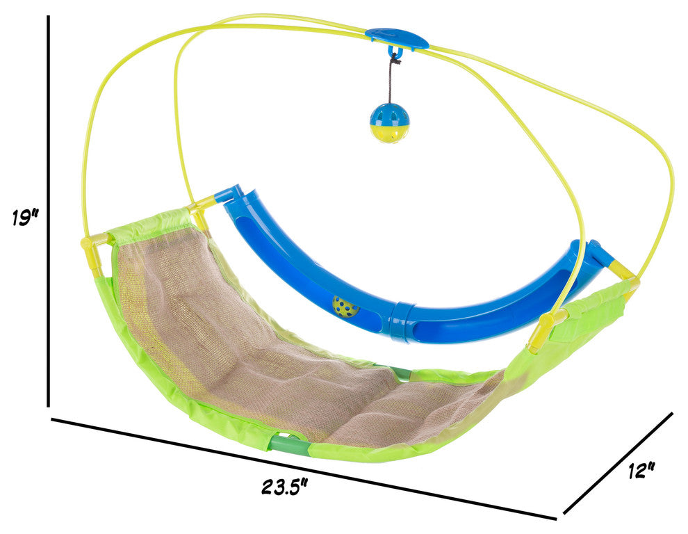 Interactive Cat Swing and Activity Station by PETMAKER