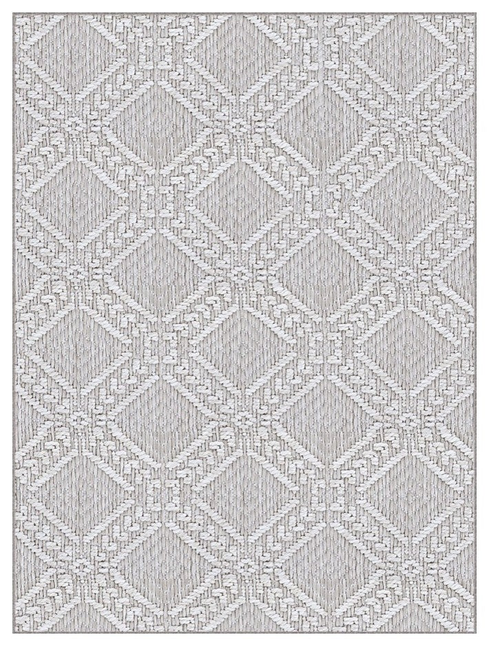 Couristan Belmar Accent Rug, Indoor/Outdoor Carpet, 5 Colors/54 Sizes, Dune, 9'x12'