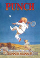 Gnome Playing Tennis- Canvas Poster 20" x 30"