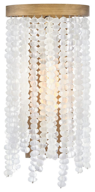 Fredrick Ramond Dune Medium Single Light Sconce, Burnished Gold