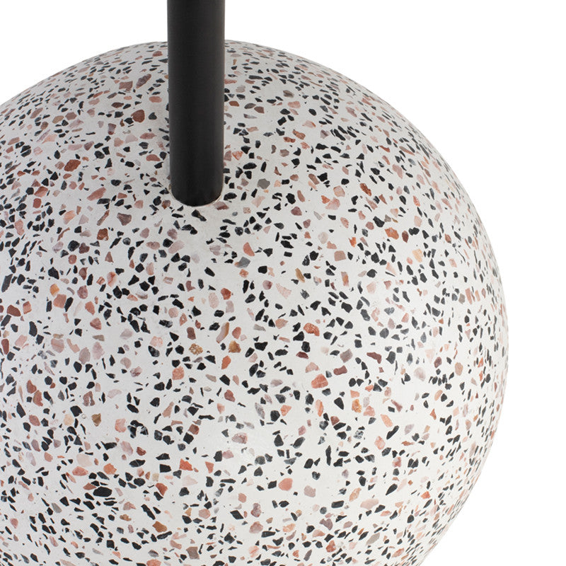 Aldo Black Metal Side Table, HGMV201