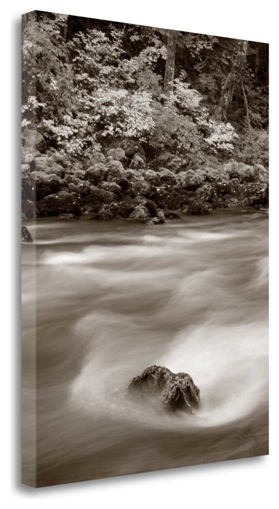 "Nooksack River North Cascades" By Alan Majchrowicz, Gallery Wrap Canvas
