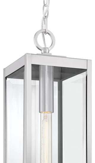 Westover 1-Light Outdoor Lantern, Stainless Steel