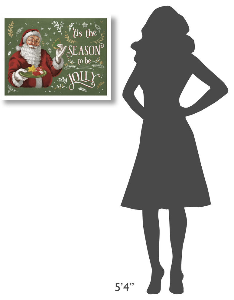 "Santas List III" Digital Paper Print by Janelle Penner, 26"x20"