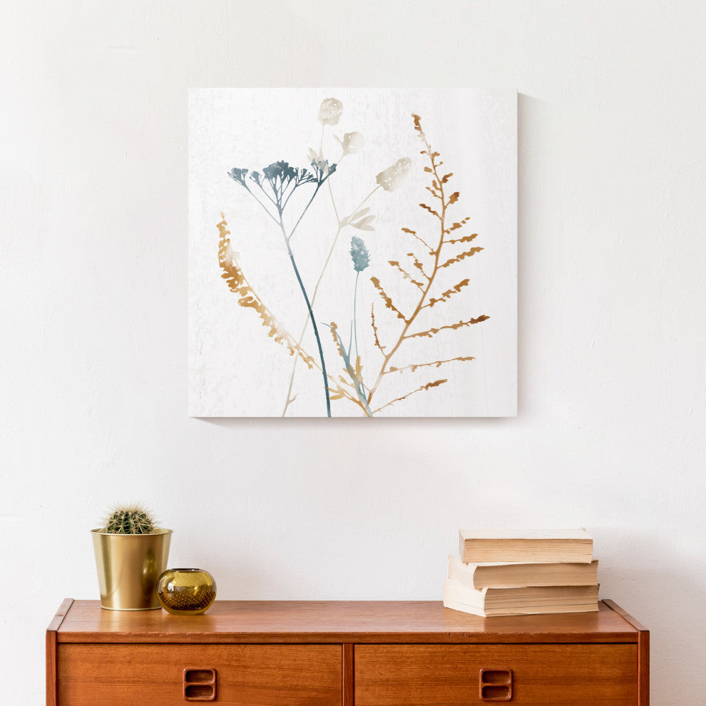 Wildflower Sprigs 16x16 Canvas Wall Art