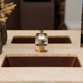 Novatto NBF-084 Wave Single Lever Waterfall Bathroom Faucet, Brushed Nickel