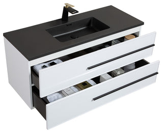 Metropolitan 48" American Style Bathroom Vanity With U Drawer, Single