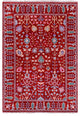 Turkish Oushak Hand-Knotted Wool Rug 4' 2" X 6' 1" - Q15336