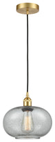 Innovations 616-1P-SG-G247-LED 1-Light Mini Pendant, Satin Gold