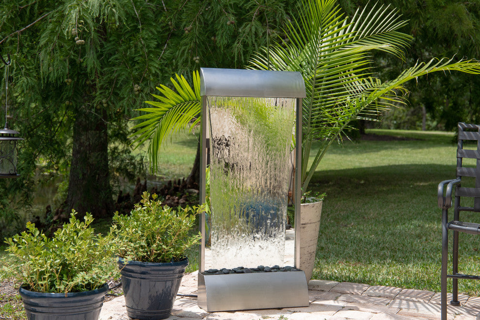 Kenroy 51056SS Floor/Wall Fountain, Breckenridge