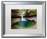 Michael Blanchette Photography 'Sabbaday Green Pool' Matted Framed Art, 20x16