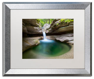 Michael Blanchette Photography 'Sabbaday Green Pool' Matted Framed Art, 20x16