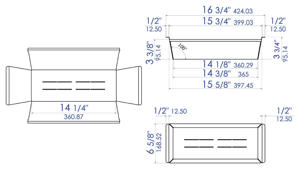ALFI brand AB85SSC Stainless Steel Colander Insert for Granite Sinks