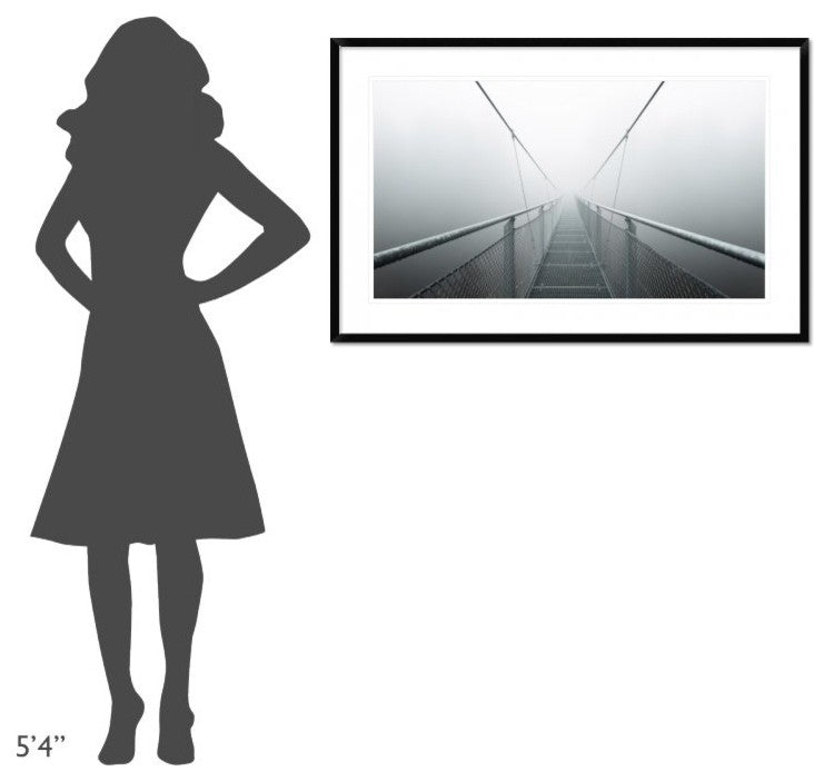 "The Path To Infinity" Framed Digital Print by Max Zimmermann, 44x28"