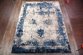 Agra Traditional Oriental Distressed Area Rug, Multi, 3'0"X5'0"