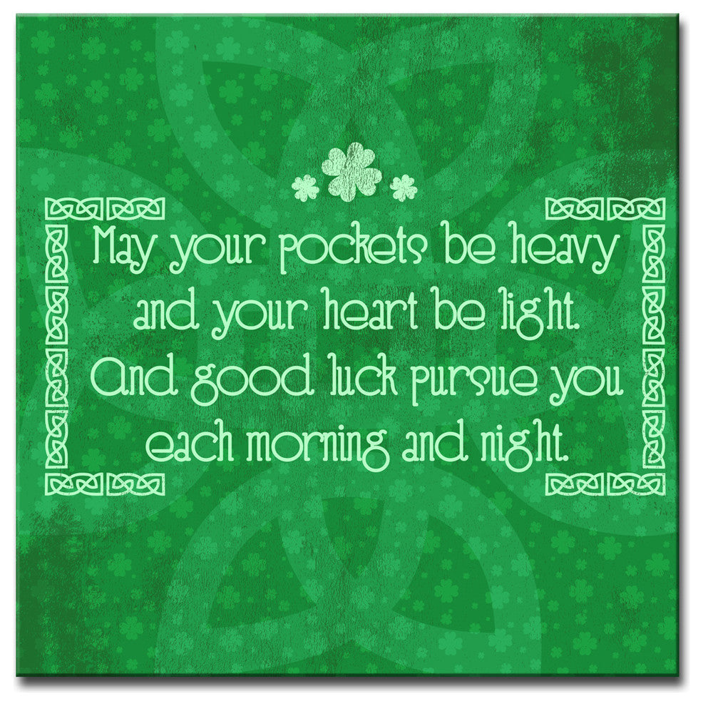 Ready2HangArt 'Good Old Irish Luck ' Canvas Art