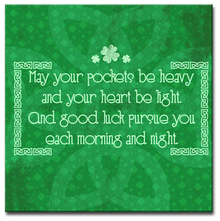Ready2HangArt 'Good Old Irish Luck ' Canvas Art