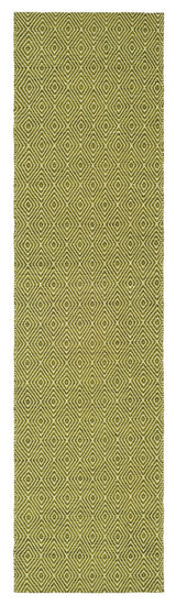 Safavieh South Hampton Sha245B Solid Color Rug, Green, 2'0" X 6'0"