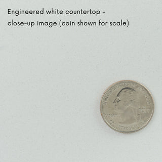 Lakeshore 60" Single Bathroom Vanity, Chocolate, Engineered White