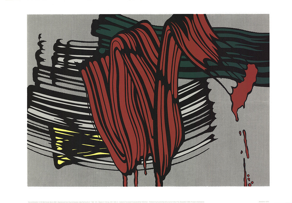 Roy Lichtenstein, Big Painting #6, 2000