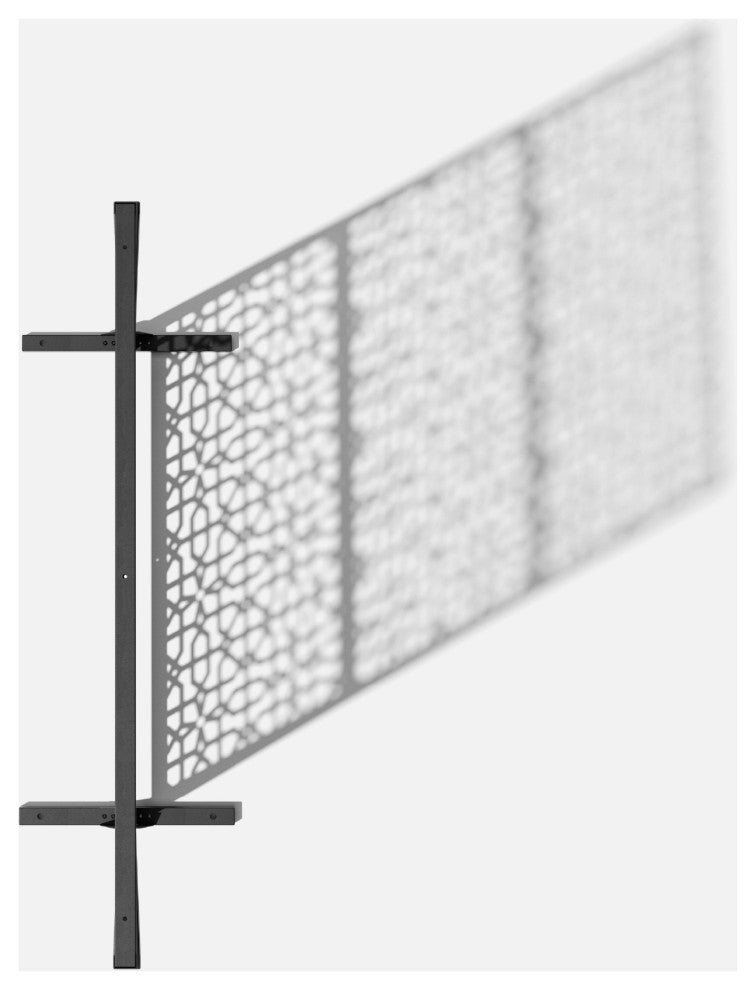 Veradek Screen Series Web Privacy Screen 3 Panel Set w/ Stand
