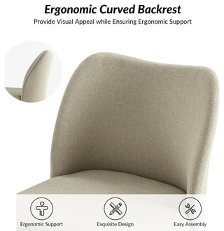 Dining Chair, Set of 4, Beige